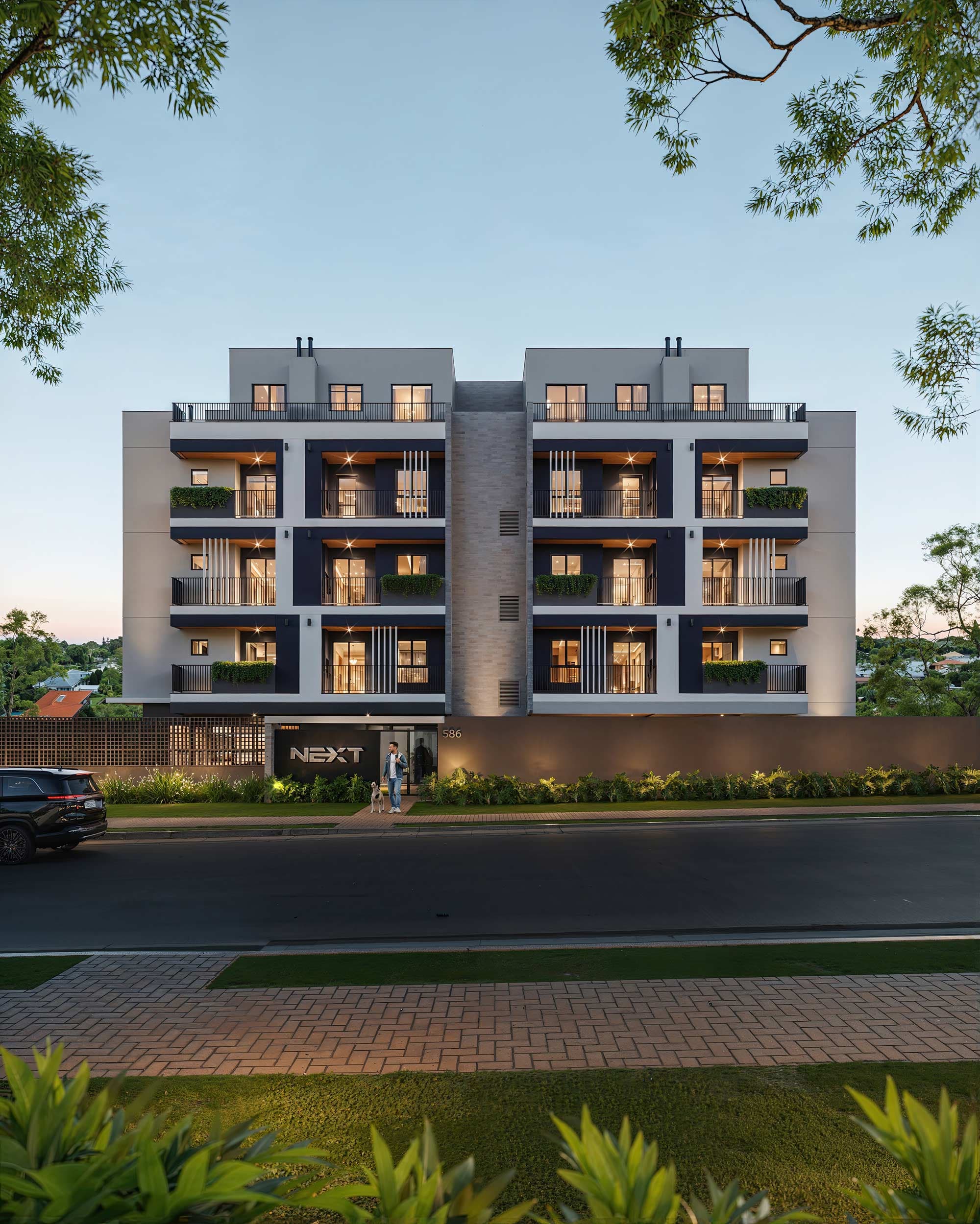 Apartamento no Portão Curitiba com 2 quartos e sacada com churrasqueira